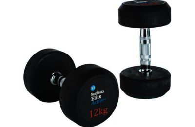 Men's Health Fixed Weight Dumbbell - 2 x 12kg